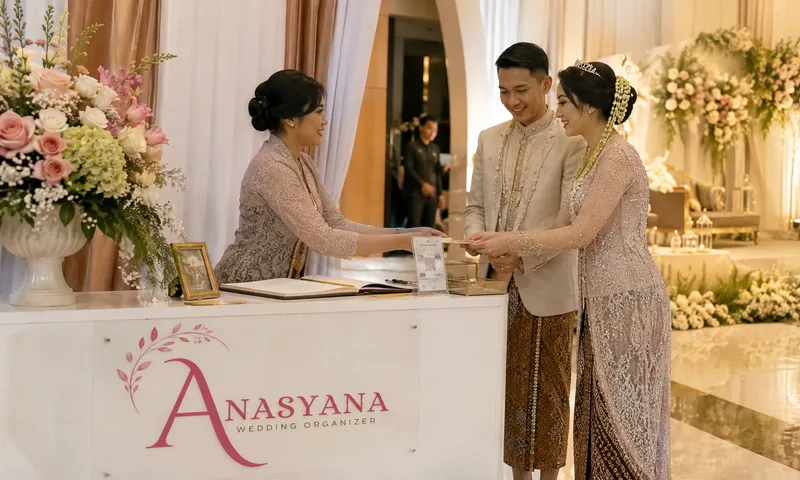 Inspirasi dekorasi wedding meja dan bunga