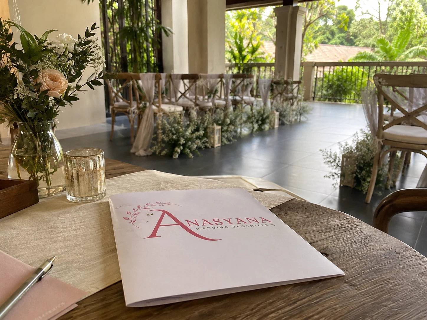 Gambar untuk Venue Wedding Anasyana dengan suasana venue pernikahan