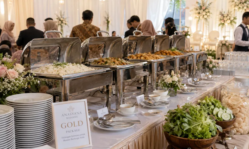 Koordinasi vendor dan tim Anasyana untuk Paket Wedding Gold